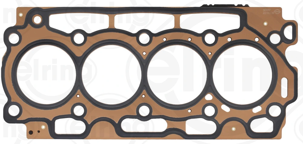 Vedante de cabeça de motor (CBC) Fiat/Alfa/Lancia 9643597080