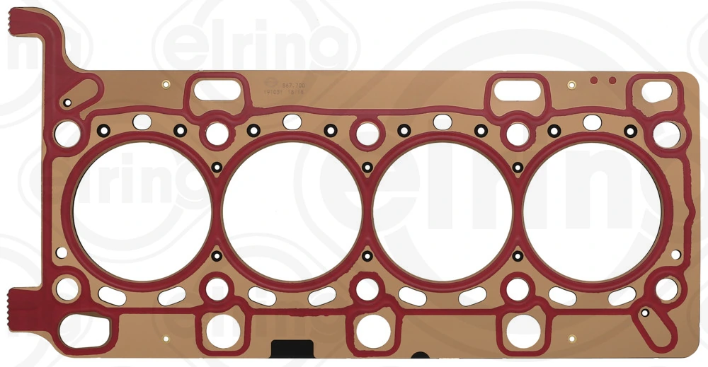 Vedante de cabeça de motor (CBC) 95517872 General Motors