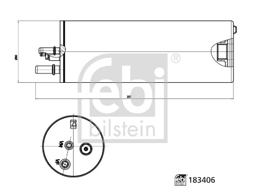 Filtro de combustível Febi 183406 preço, a partir de 4,64 USD