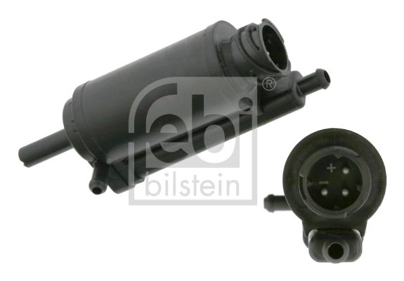 Bomba de motor de fluido para lavador de vidro dianteiro MAN 81264856033