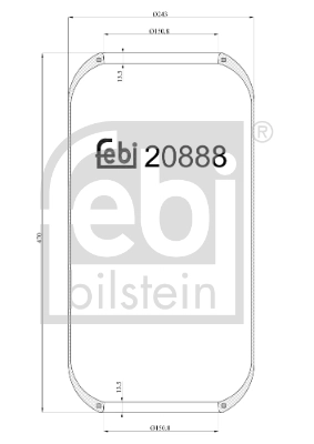 Coxim pneumático (suspensão de lâminas pneumática) do eixo dianteiro Continental/Siemens 1888N preço, a partir de 63,63 USD