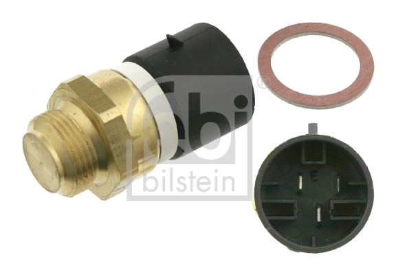 Sensor de temperatura do fluido de esfriamento (de ativação de ventilador do radiador) Nissan Micra  K11