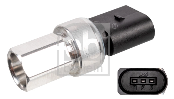 Sensor de pressão absoluta de aparelho de ar condicionado para Audi A3 8L1