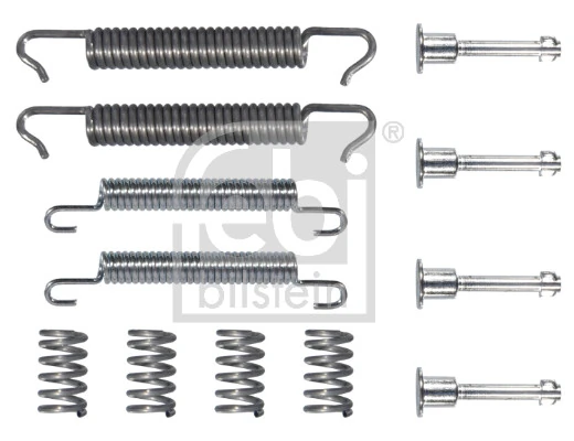 Kit de montagem das sapatas traseiras de tambor BMW X1  E84 ao melhor preço