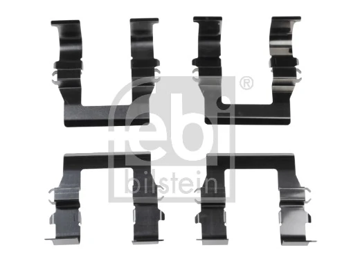 Kit de molas de fixação de sapatas de disco dianteiras para Mitsubishi Pajero K90