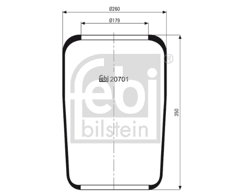 Coxim pneumático (suspensão de lâminas pneumática) do eixo Phoenix 1E2651015 preço, a partir de 56,51 USD