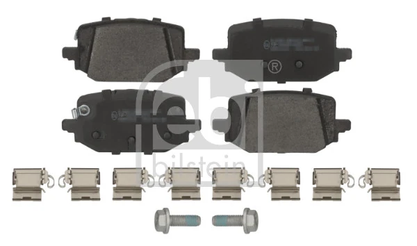 Compre D4M606RA0B Nissan/Infiniti Sapatas do freio traseiras de disco