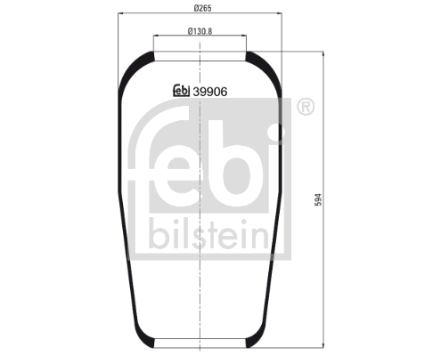 Coxim pneumático (suspensão de lâminas pneumática) do eixo traseiro Mercedes A6743280001 preço, a partir de 64,35 USD