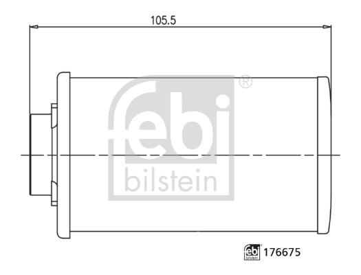 176675 Febi Filtro da Caixa Automática de Mudança