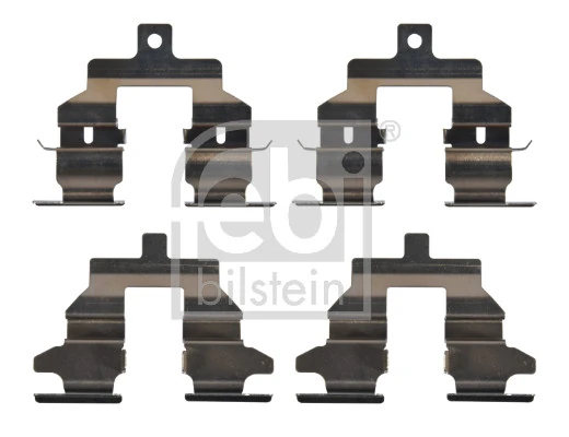 Kit de molas de fixação de sapatas de disco traseiras D4080JA01A Toyota