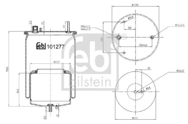 Compre 4560NP02 Continental/Siemens Coxim pneumático (suspensão de lâminas pneumática) do eixo