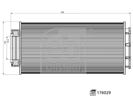 Filtro de combustível Febi 176029 preço, a partir de 63,53 USD