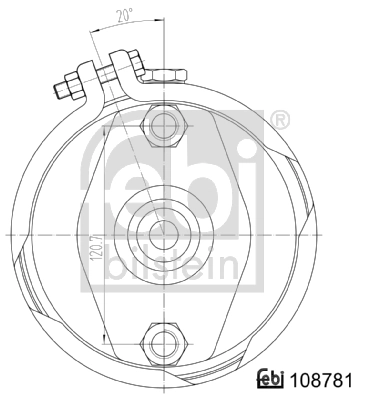 Câmara do freio (Acumulador de energia) SAF 4454106560C preço, a partir de 27,13 USD
