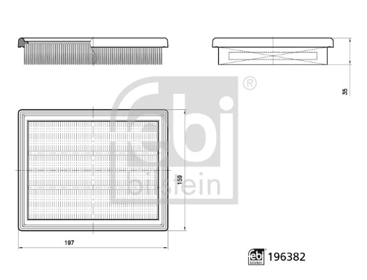 165460392R Renault (RVI) Filtro de ar
