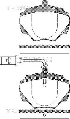 Sapatas do freio traseiras de disco para Land Rover Discovery II LJ ,LT