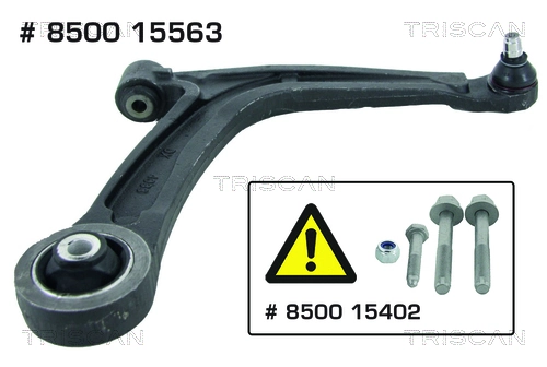 Braço oscilante inferior direito de suspensão dianteira Peugeot/Citroen 1634912480