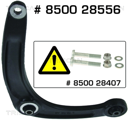 Braço oscilante inferior esquerdo de suspensão dianteira 3520V2 Chrysler