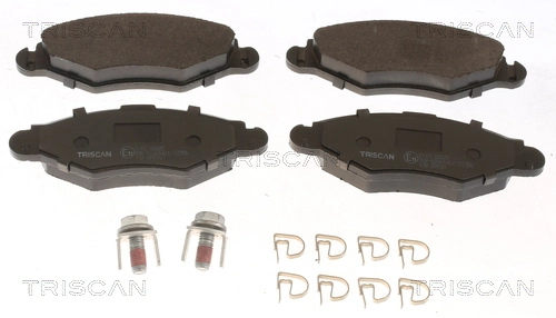 Sapatas do freio dianteiras de disco para Peugeot 206 SW 2E, K