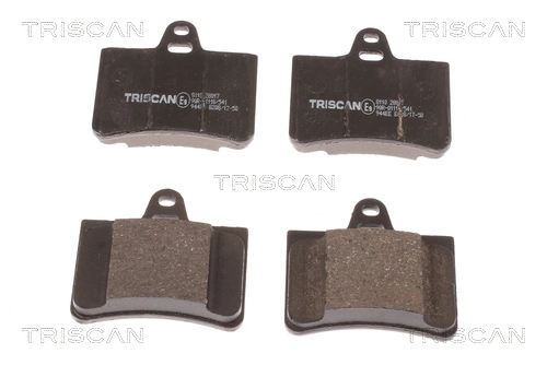 Sapatas do freio traseiras de disco Citroen C5 II RC