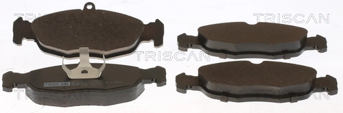 Sapatas do freio dianteiras de disco DP59004 Brembo