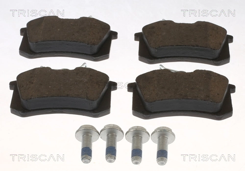 Sapatas do freio traseiras de disco Audi A4 B6 8E2