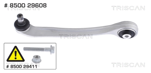 Compre 8E0407505 Mercedes Braço oscilante superior esquerdo de suspensão dianteira