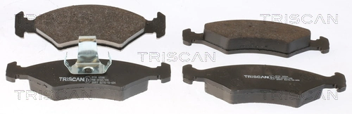 Sapatas do freio dianteiras de disco para Ford Fiesta Mk1 GBFT