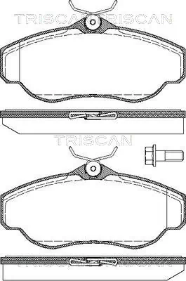 Sapatas do freio dianteiras de disco Rover SFP100480 preço, a partir de 25,57 USD
