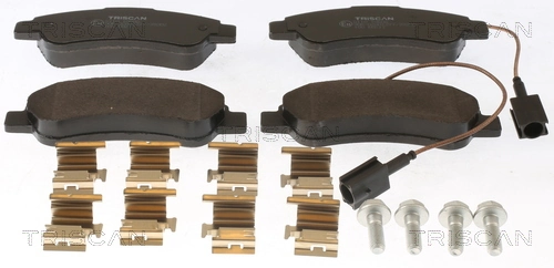 Sapatas do freio traseiras de disco 1696258680 Peugeot/Citroen