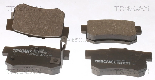 Sapatas do freio traseiras de disco para Honda Civic VIII FK, FN