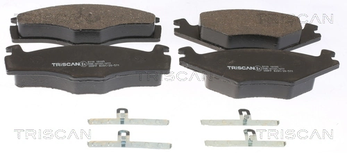  Sapatas do freio traseiras de disco Alfa Romeo 156 sedan (932) (1997 - 2005) 