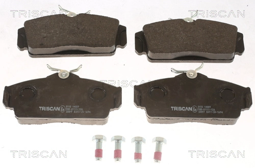 Sapatas do freio dianteiras de disco Peugeot/Citroen 1617266480 preço, a partir de 28,30 USD