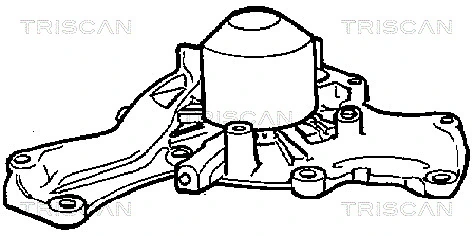 Bomba de água (bomba) de esfriamento para Mitsubishi Pajero I L04G, L14G