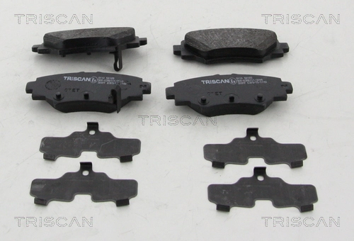 Sapatas do freio traseiras de disco para Mazda 3  BM, BN