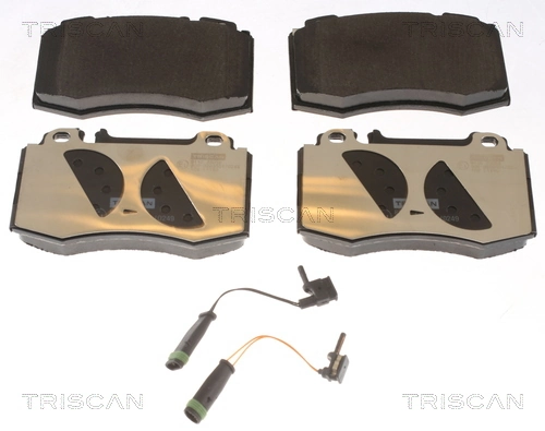  Sapatas do freio dianteiras de disco Mercedes S sedan (W220) (1998 - 2005) 