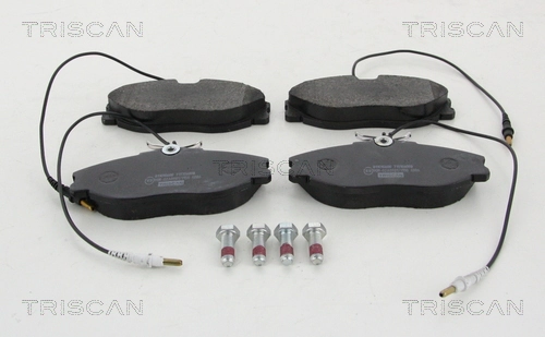 DP61017 Brembo Sapatas do freio dianteiras de disco