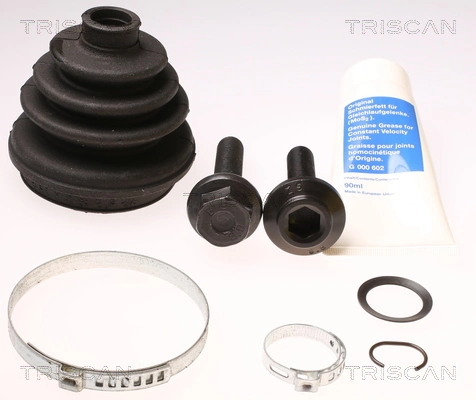 Bota de proteção externa de junta homocinética do semieixo dianteiro para Skoda Fabia II 5J5, 545