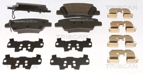 Sapatas do freio traseiras de disco para Hyundai Accent V HC