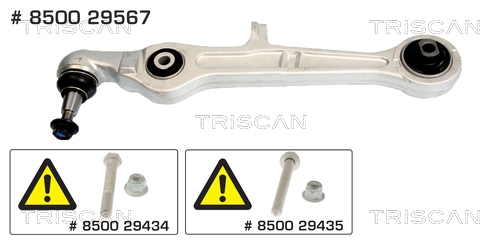 Braço oscilante inferior esquerdo/direito de suspensão dianteira INA 821034810