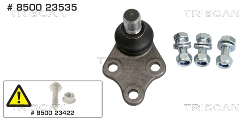  Suporte de esfera inferior Mercedes Vito II сaixa (639) (2003 - 2014) II