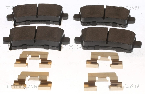 85143529 General Motors Sapatas do freio traseiras de disco