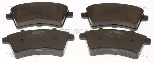 Sapatas do freio dianteiras de disco Peugeot/Citroen 1675994880