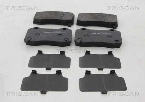 1710882 General Motors Sapatas do freio traseiras de disco