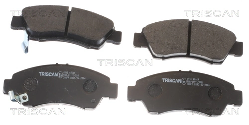 Compre Sapatas do freio dianteiras de disco Honda Civic 6