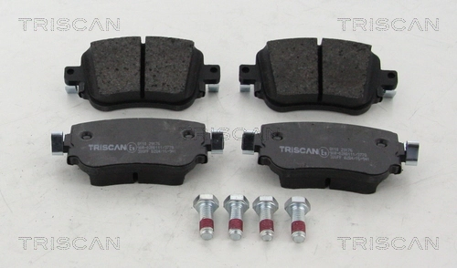  Sapatas do freio traseiras de disco Volkswagen Caddy IV сaixa (SAA, SAH) (2015 - 2026) IV