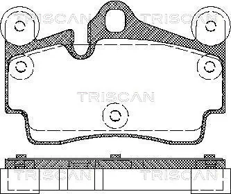 Compre 1639380580 Peugeot/Citroen Sapatas do freio traseiras de disco