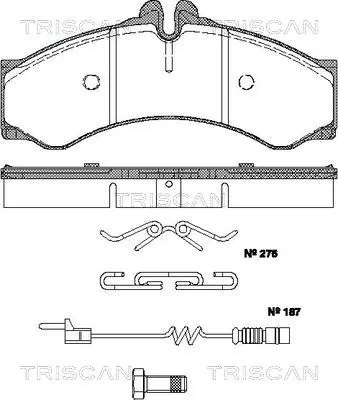Sapatas do freio dianteiras de disco Freightliner 44202420 preço, a partir de 31,07 USD