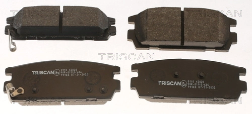 Sapatas do freio traseiras de disco para Hyundai Terracan  HP