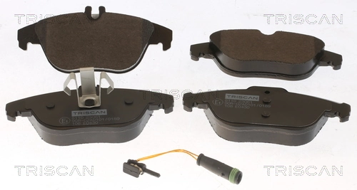  Sapatas do freio traseiras de disco Mercedes C sedan (W204) (2007 - 2014) 