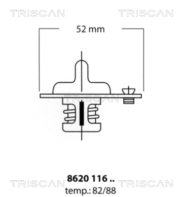  Termostato Dodge Journey SUV (2008 - 2020) 